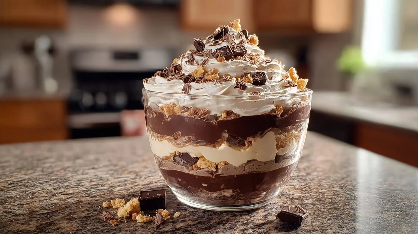 Baileys Chocolate Cheesecake Trifle