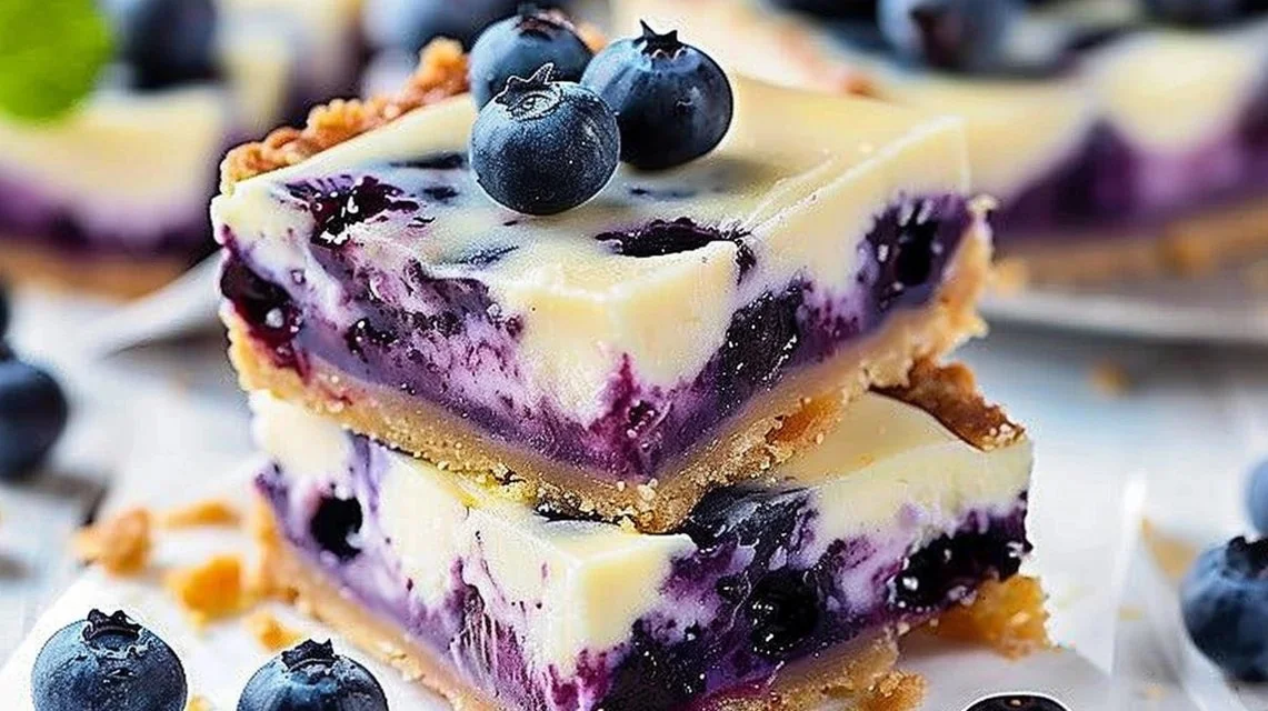 Blueberry Cheesecake Bars