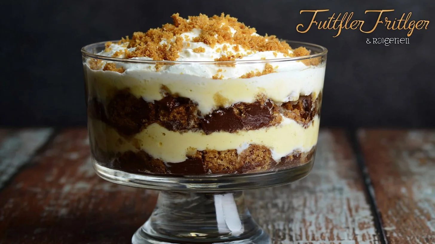 Butterfinger Trifle with Crunchy Candy Layers