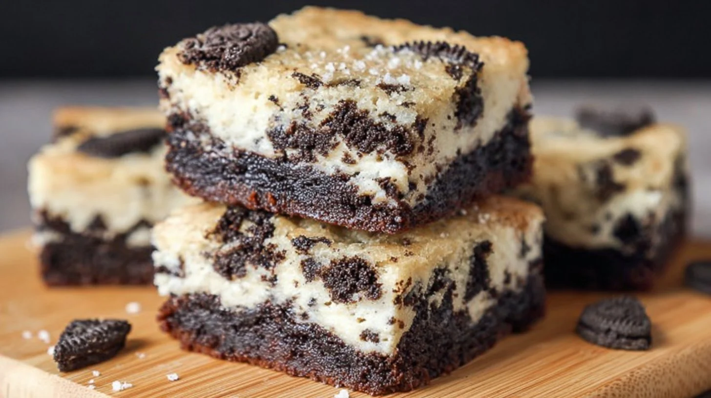 Cookies and Cream Brownies