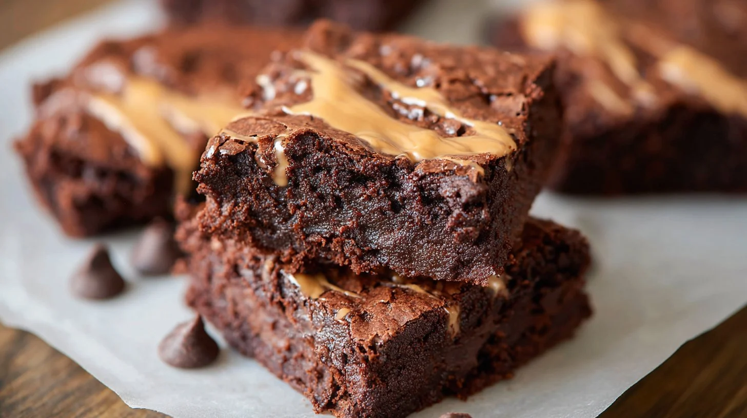 Cottage Cheese Chocolate Brownies with a Fudgy Center