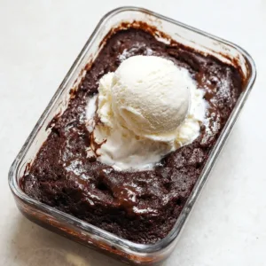 Delicious cottage cheese lava cake with gooey chocolate center