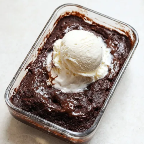 Delicious cottage cheese lava cake with gooey chocolate center