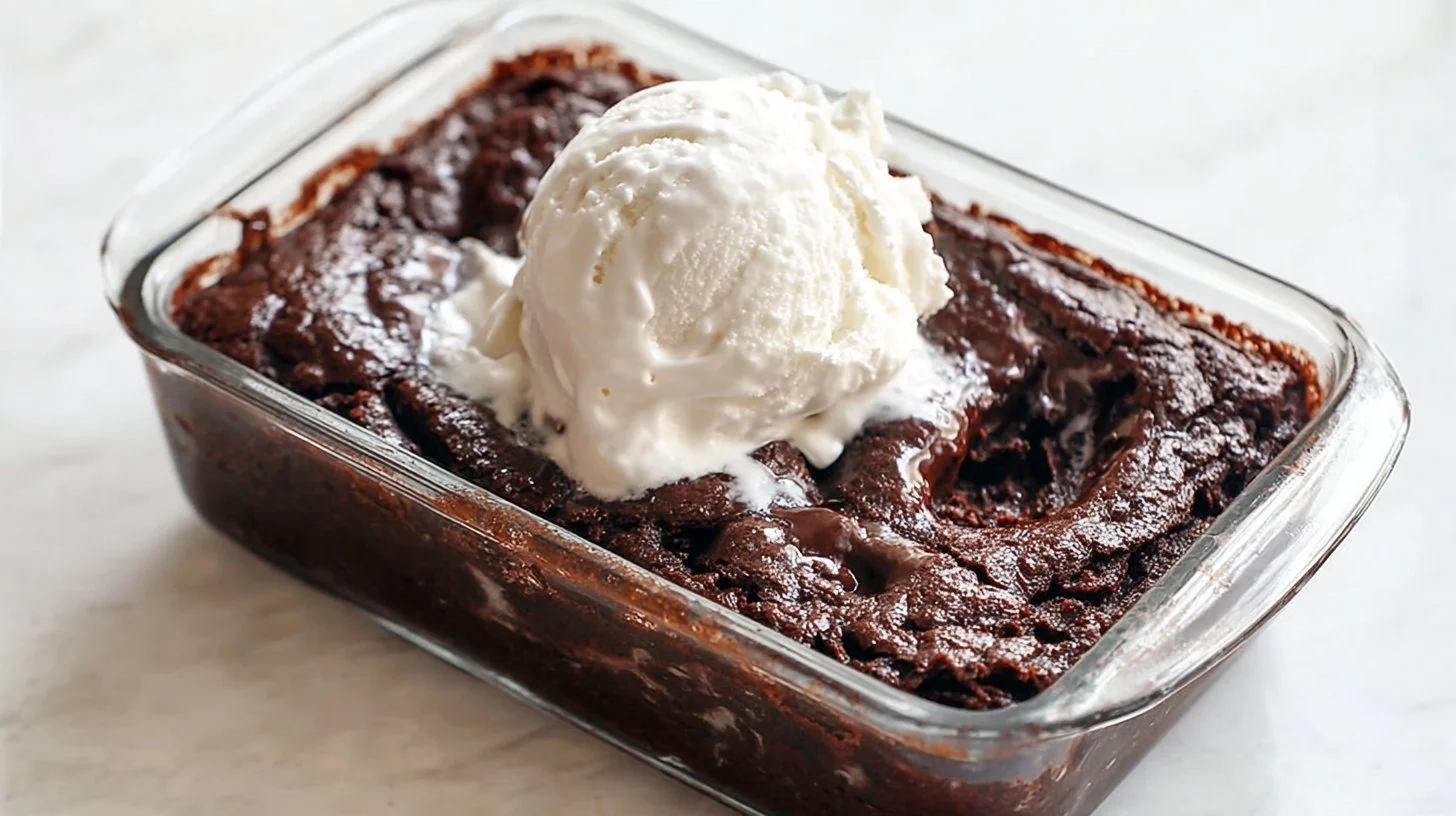 Cottage Cheese Lava Cake with Warm Chocolate Filling