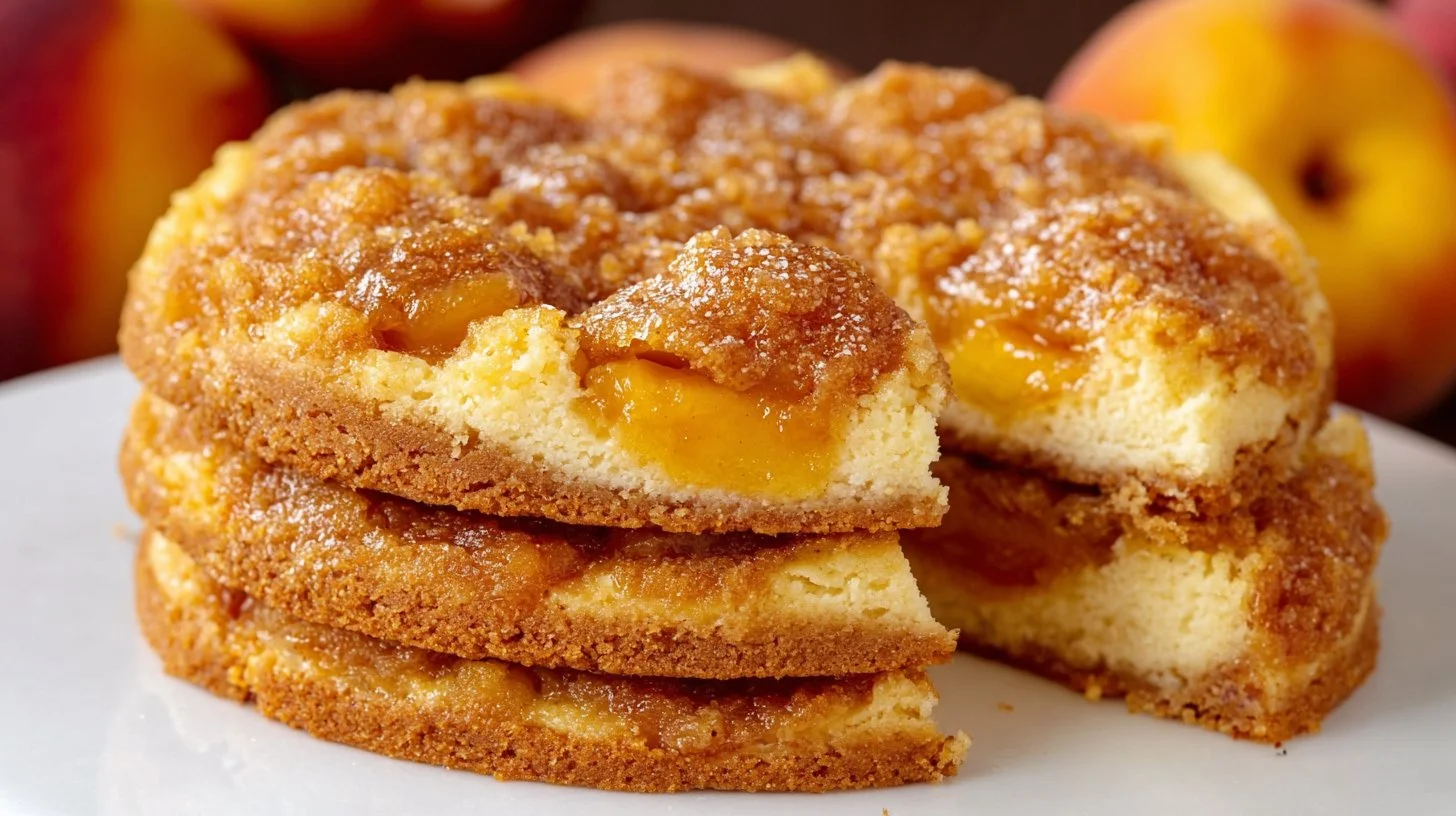 Creamy Peach Cobbler Cheesecake for Weekend Baking
