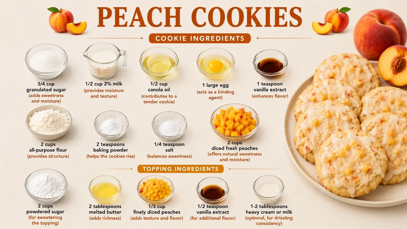 fluffy peach cobbler cookies 2026 05 19 170921 Fluffy Peach Cobbler Cookies with Cinnamon Sugar Flavor