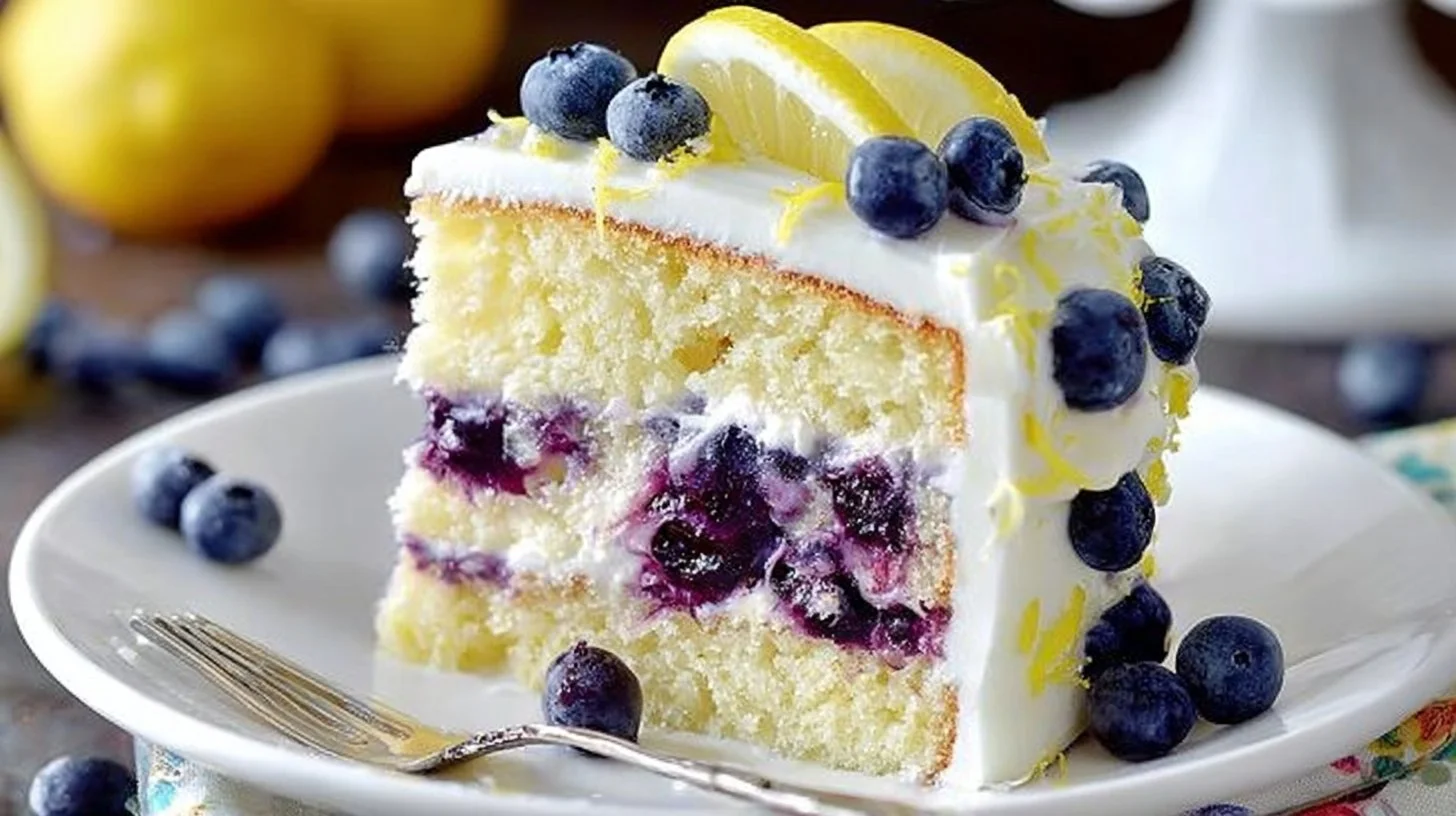 Lemon Blueberry Cake