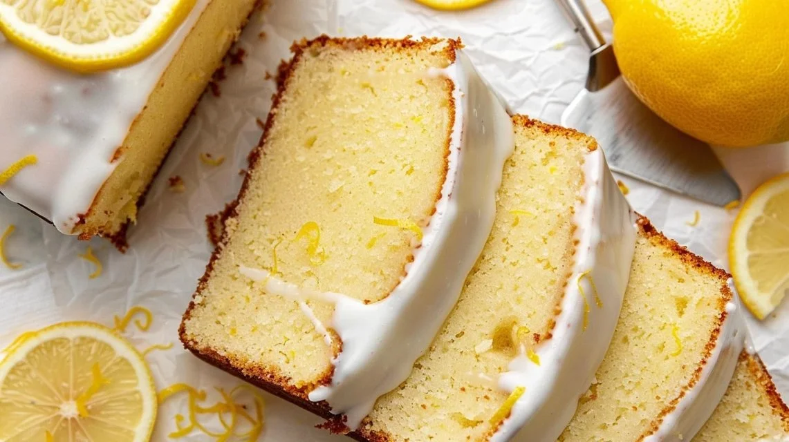 Moist Lemon Pound Cake (Soft & Easy Recipe)