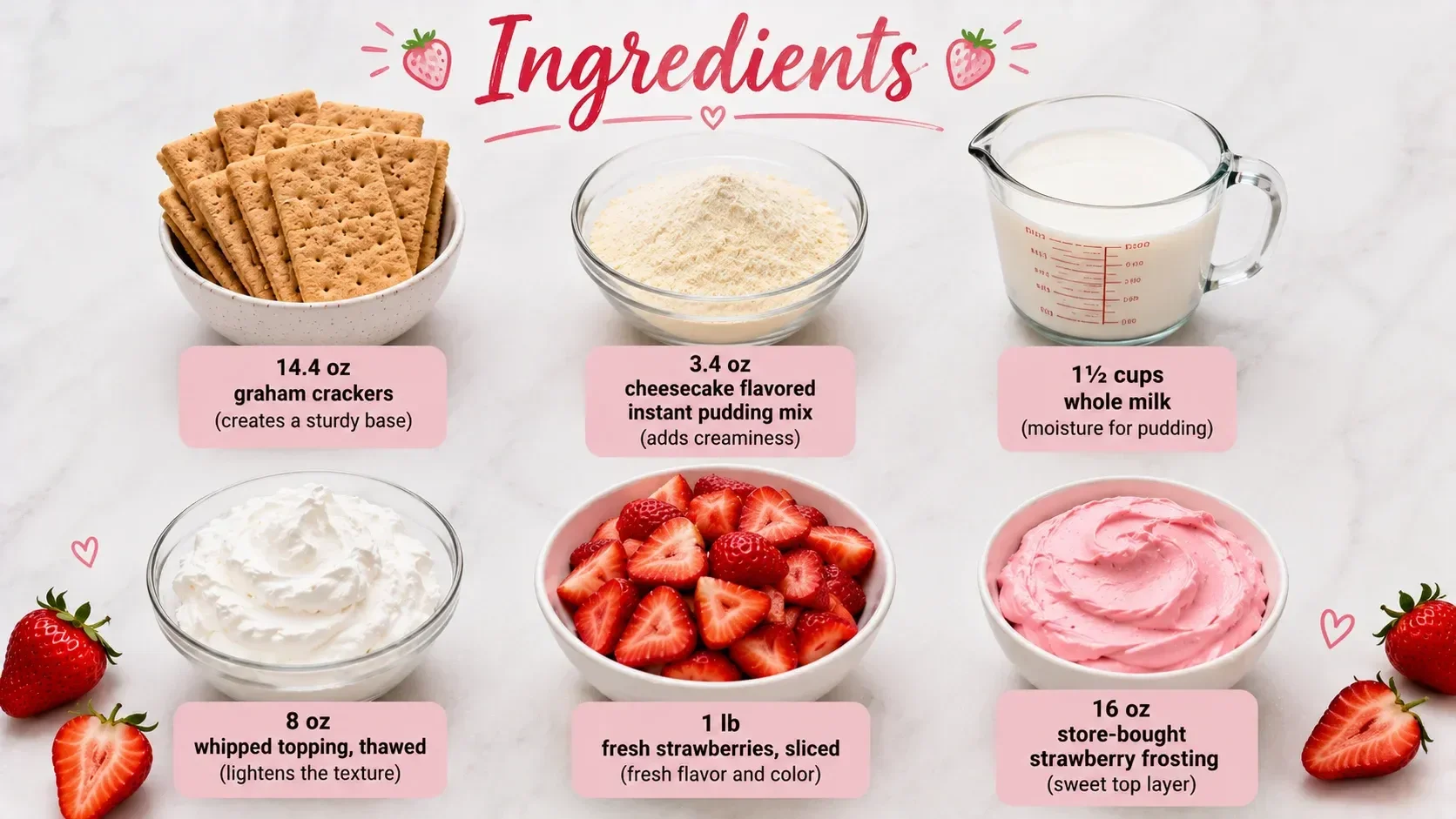 no bake strawberry eclair cake 2026 05 22 153747 No-Bake Strawberry Eclair Cake for Gatherings