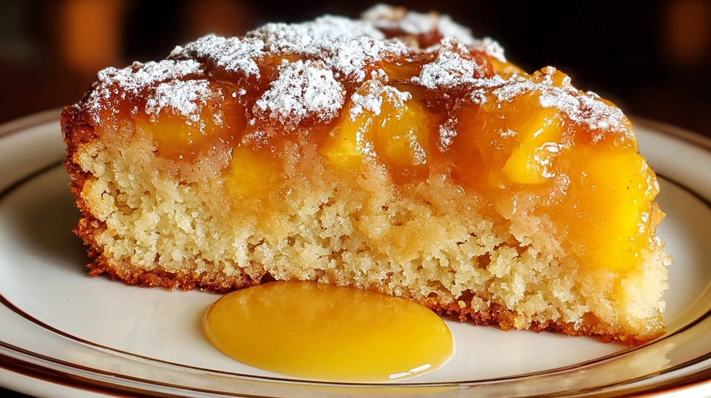 Peach Crumb Bars with a Golden Topping 2 Peach Crumb Bars with a Golden Topping