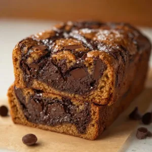 Delicious sourdough blondies baked with chocolate chips
