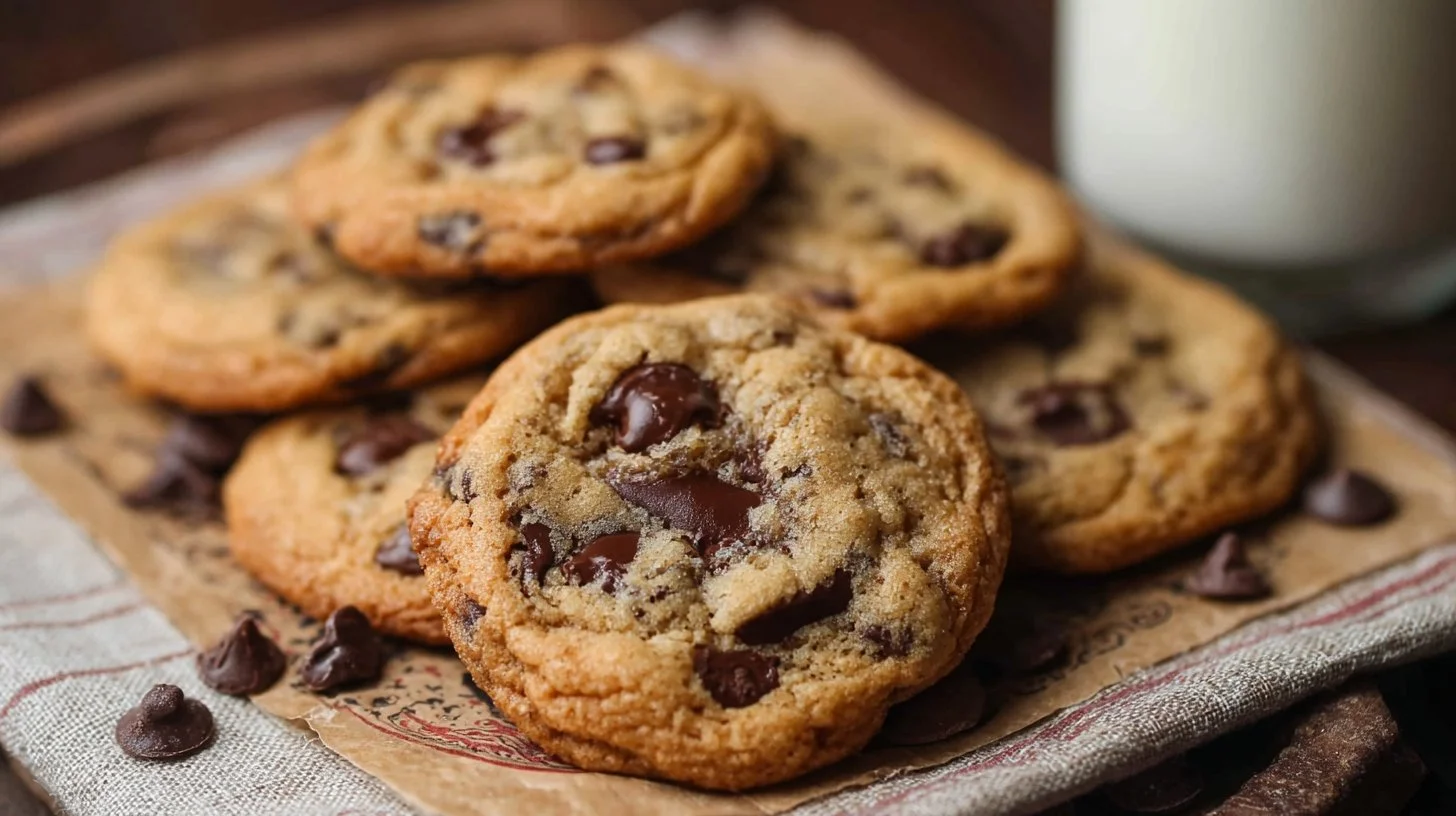 easy Sourdough Chocolate Chip Cookies 2 Sourdough Chocolate Chip Cookies with Chewy Centers