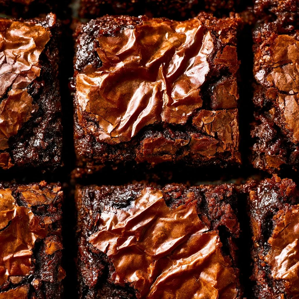 Delicious, fudgy brownies on a plate, showcasing the best brownie recipe ever