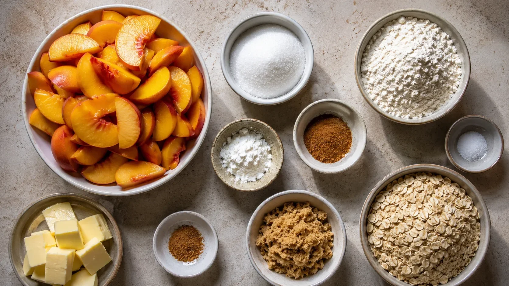 best peach crisp recipe 2026 06 23 130026 Best Peach Crisp Recipe with Cinnamon-Oat Topping