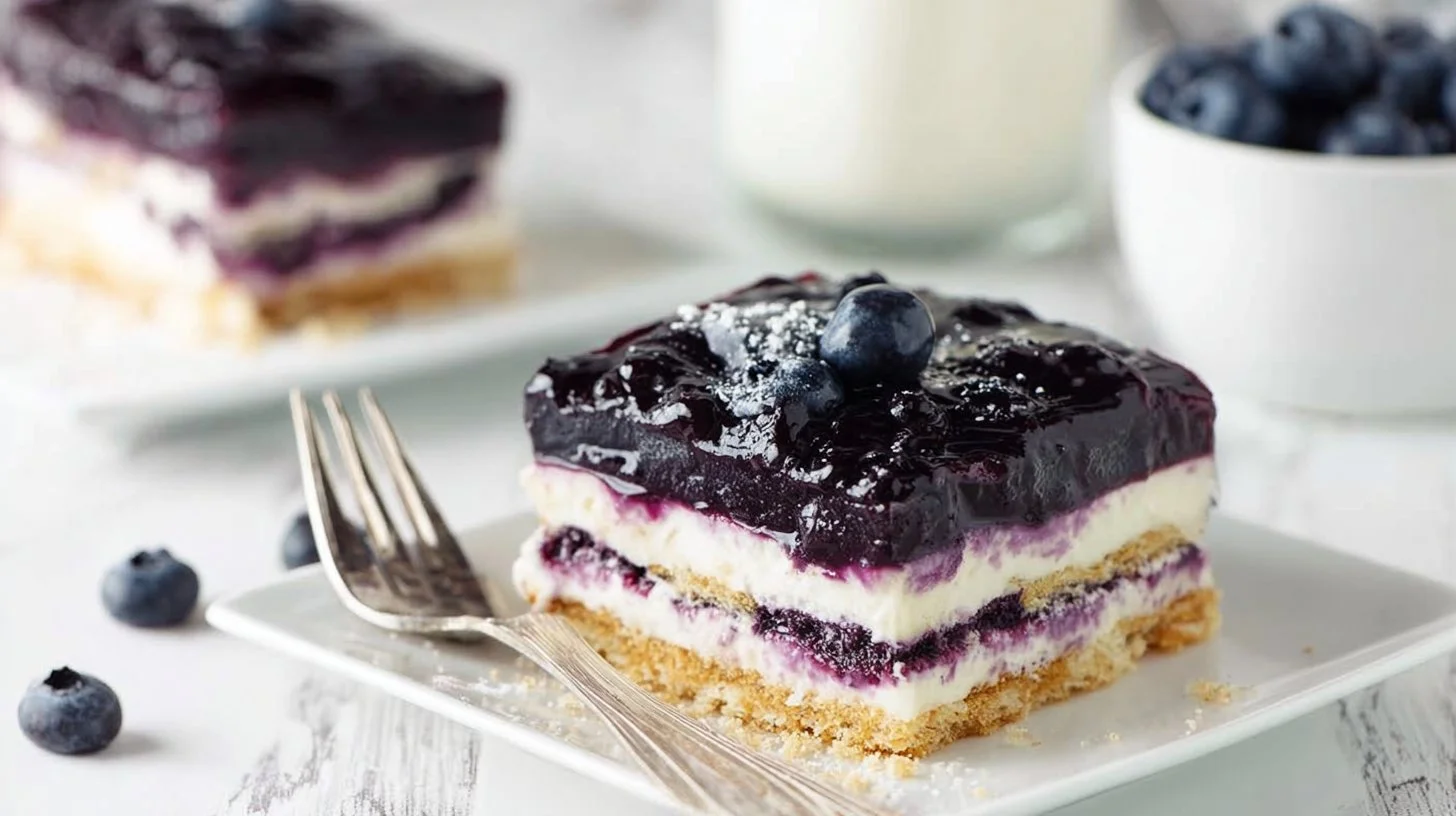 Blueberry Icebox Cake