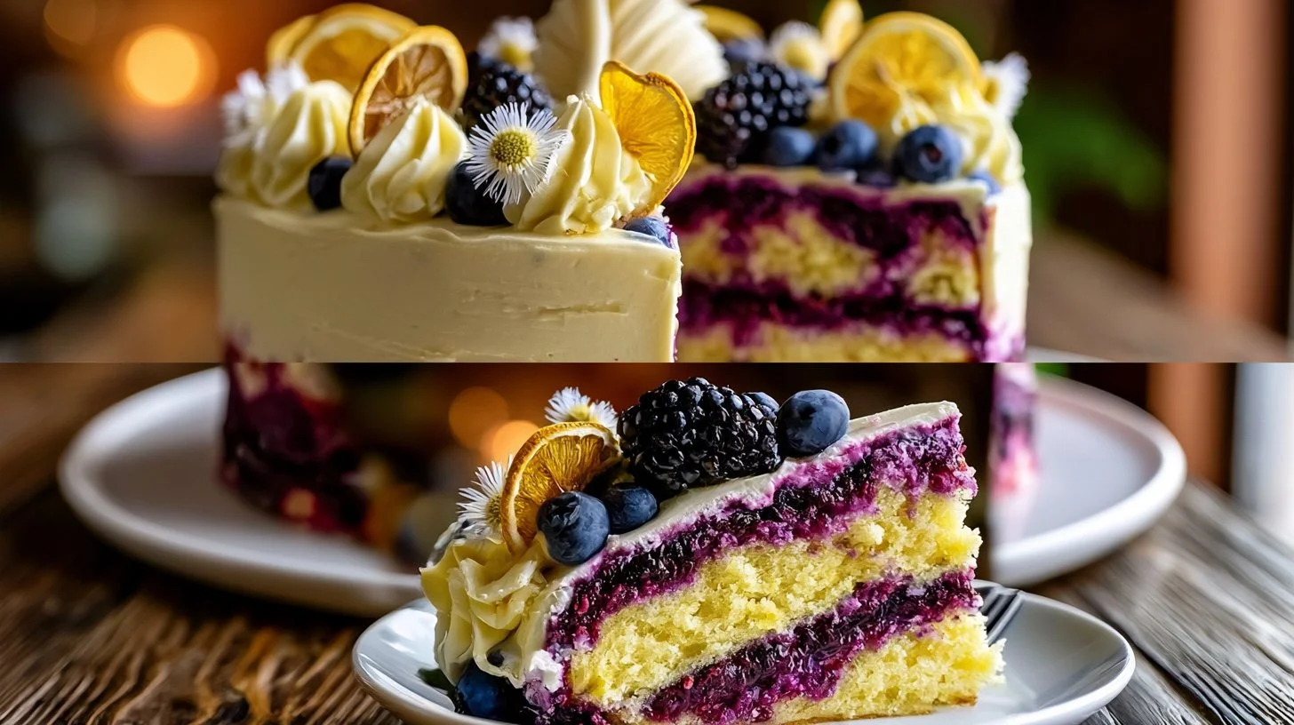 Lemon Blueberry Cake