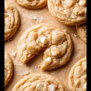 Brown Butter Banana White Chocolate Chip Cookies 3 Brown butter banana white chocolate chip cookies fresh out of the oven