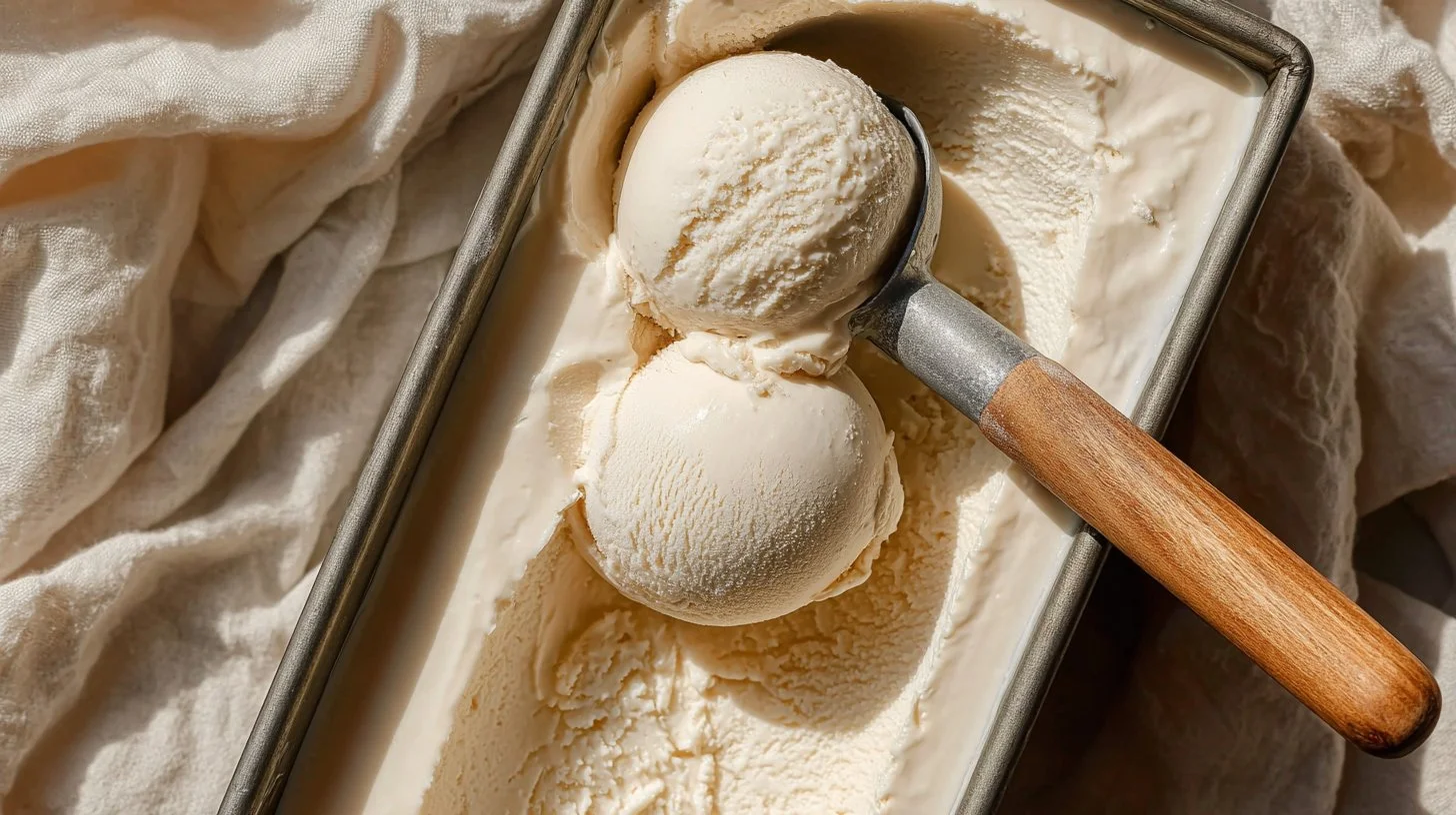 Brown Butter Cottage Cheese Ice Cream