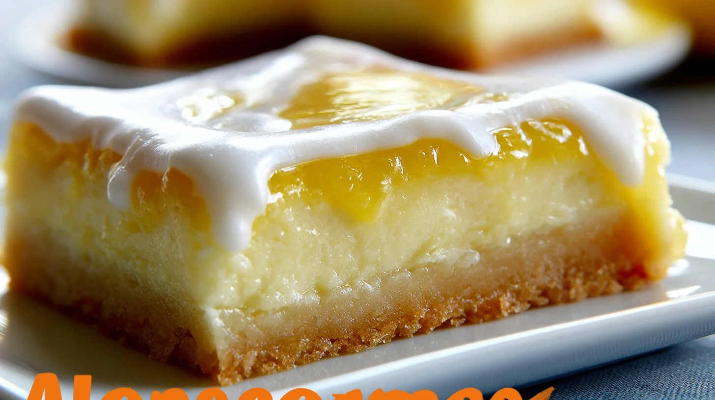 Cheesecake Lemon Bars