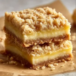Delicious Lemon Crumb Bars 2 Delicious lemon crumb bars with a buttery crumb topping