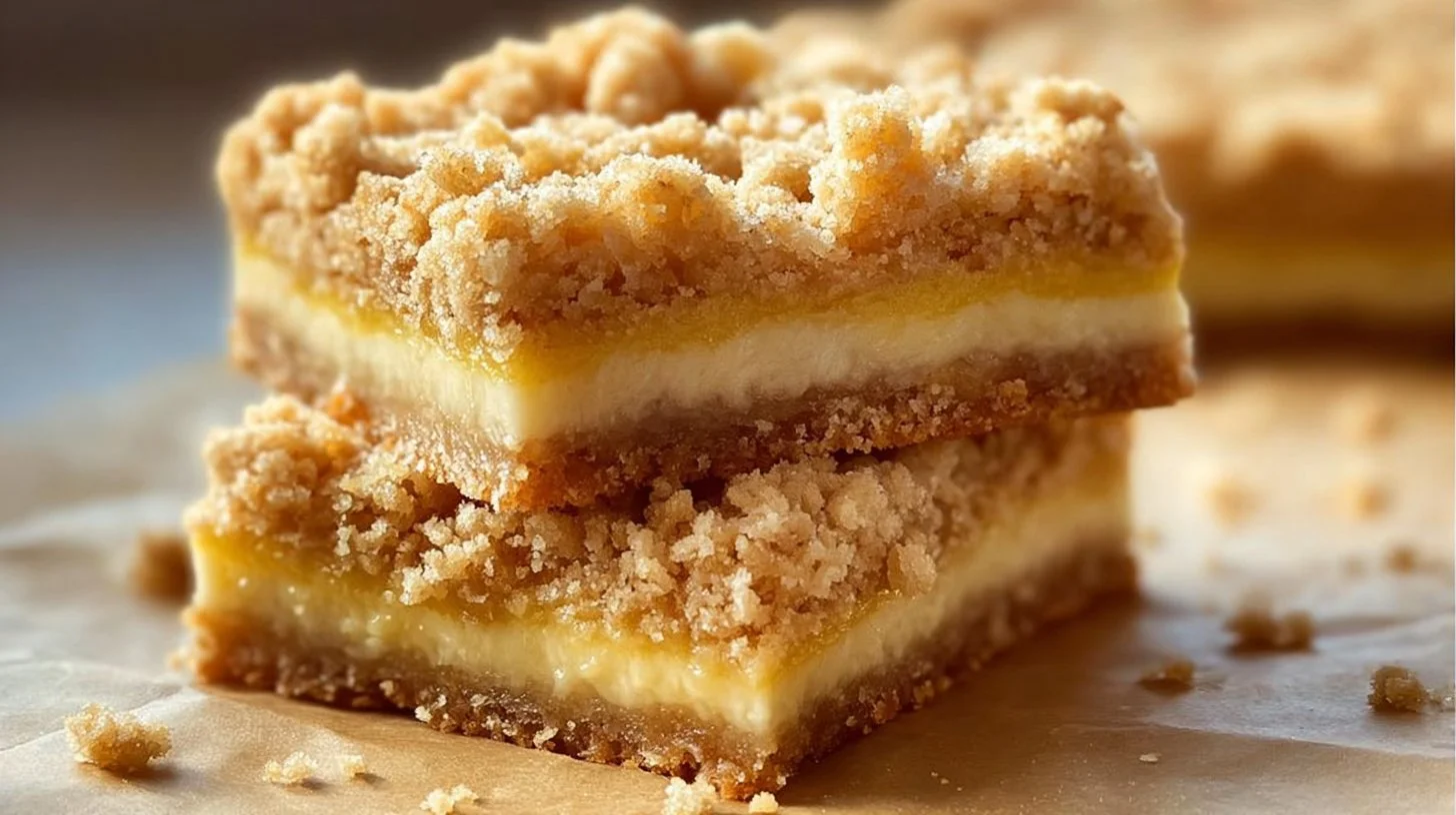 Delicious Lemon Crumb Bars 1 Delicious Lemon Crumb Bars