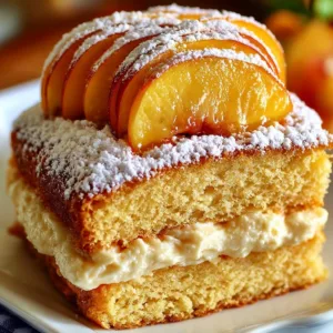 After a long day of work, there’s something wonderfully soothing about baking with warm, ripe fruit. This Brown Sugar Peach Cake combines a tender, moist cake with the comforting sweetness of brown sugar and fresh peaches. It's a delightful treat enjoyed on weeknights as a simple dessert, during weekend gatherings, or even during those quiet moments when you want to indulge in something homemade. This recipe is straightforward, allowing you to savor the process as much as the finished product. Why You’ll Love This Brown Sugar Peach Cake This Brown Sugar Peach Cake is both easy to prepare and full of reliable flavor. The combination of brown sugar and fresh peaches creates a comforting and balanced sweetness that feels inviting for any occasion. You can enjoy this cake in everyday situations, making it a practical choice for breakfast, an afternoon snack, or a dessert that pleases everyone. Kitchen Tools You’ll Need Mixing bowls Measuring cups and spoons Whisk Rubber spatula 9-inch round cake pan Parchment paper (optional) Ingredients 1 ¾ cups all-purpose flour (structure and texture) 2 teaspoons baking powder (leavening agent) ½ teaspoon baking soda (leavening agent) ½ teaspoon salt (enhances flavor) ½ cup unsalted butter, softened (adds moisture and richness) 1 cup packed brown sugar (provides sweetness and depth) 2 large eggs (binds ingredients and adds moisture) 1 teaspoon vanilla extract (flavor enhancement) ½ cup buttermilk (moisture and tenderness) 2 cups fresh peaches, chopped (adds moisture and sweetness) How to Make Brown Sugar Peach Cake Step 1. Begin by preheating your oven to 350°F. Setting the right temperature is essential for even baking, ensuring the cake rises properly. This initial step allows the oven to reach the desired warmth while you prepare the batter. Step 2. In a mixing bowl, whisk together the all-purpose flour, baking powder, baking soda, and salt until well combined. This helps evenly distribute the leavening agents and ensures a uniform texture in the final cake. You should see the dry ingredients mixed thoroughly without any lumps. Step 3. In a separate bowl, cream the softened butter and brown sugar until light and fluffy. You can achieve this by using a whisk or electric mixer. The mixture should become pale in color and airy, indicating that air has been incorporated, which will help the cake rise. Step 4. Add the eggs one at a time to the butter and sugar mixture, mixing well after each addition. This step is important as it builds the structure of the cake. Each egg should be fully incorporated before adding the next, resulting in a smooth batter. Step 5. Stir in the vanilla extract until evenly mixed. Vanilla adds a lovely warmth and depth of flavor to the cake, complementing the sweetness of the brown sugar and peaches. Step 6. Gradually add the dry mixture to the wet ingredients, alternating with the buttermilk. Start and end with the flour mixture. This method helps maintain a smooth consistency and ensures the batter comes together without overmixing, which could affect the cake’s tenderness. Step 7. Gently fold in the chopped peaches using a rubber spatula. This careful incorporation will distribute the peaches evenly throughout the batter without breaking them down too much, allowing bits of fruit to provide bursts of flavor in each slice. Step 8. Pour the batter into a greased 9-inch round cake pan. Smooth the top with the spatula to create an even surface. This step will help the cake bake uniformly, giving it a nice shape and texture as it rises in the oven. Step 9. Bake the cake in the preheated oven for 30-35 minutes, until it turns golden brown and a toothpick inserted into the center comes out clean. Keep an eye on the cake as it bakes; the top should spring back when gently pressed, signaling it’s done. Step 10. Allow the cake to cool in the pan for about 10 minutes before transferring it to a wire rack to cool completely. This cooling period helps firm up the cake, making it easier to slice without crumbling. Serving Suggestions This cake shines in many scenarios. Enjoy it for breakfast alongside a cup of coffee, or serve it as a sweet snack during the afternoon. It can also double as a comforting dessert for family meals. If you have leftovers, they can make a delightful treat on another day, either at room temperature or warmed slightly for extra comfort. Pro Tips for Best Results Use ripe, fresh peaches for the best flavor and moisture. They should be slightly soft to the touch. Ensure your butter is fully softened to avoid lumps in the batter, making it easier to cream with the brown sugar. Don’t overmix when combining the wet and dry ingredients; this helps keep the cake tender. If possible, let the cake cool completely before storing; this helps maintain its texture. Common Mistakes to Avoid Using cold butter: Cold butter doesn’t cream well with sugar, leading to a dense cake. Always soften your butter until it’s just at room temperature. Overmixing the batter: Mixing too much can make the cake tough due to gluten development. Mix until just combined for a tender crumb. Not measuring flour accurately: Scooping directly from the bag can compact the flour, resulting in too much being used. Use the spoon-and-level method to measure correctly. Skipping the cooling step: Cutting into a warm cake can make it crumbly. Let it cool in the pan for a short period before moving it to a rack. Not testing for doneness: Relying solely on baking time can lead to underbaking or overbaking. Always check with a toothpick to ensure it comes out clean. Using overripe or underripe peaches: Overripe peaches can become mushy in the cake, while underripe peaches may lack flavor. Choose peaches that are firm yet slightly yielding to pressure. Variations & Substitutions Consider adding a sprinkle of cinnamon to the batter for a warm, spiced note. If you have leftover nectarines, they can substitute for peaches in the recipe. A handful of chopped nuts can add a delightful crunch and complement the peach flavor without changing the recipe significantly. Storage & Reheating This cake can be stored at room temperature for up to two days. If you need to keep it longer, wrap it tightly in plastic wrap and store it in the refrigerator for up to a week. If freezing, slice the cake and wrap each piece individually, allowing it to keep its freshness for a couple of months. For reheating, place a slice in the microwave for a few seconds to restore some warmth without drying it out. Frequently Asked Questions Can I make this recipe ahead of time? Yes, you can make the cake a day in advance. Just ensure it cools completely before storing it in an airtight container. This makes it convenient for gatherings. How long does it last in the fridge? The Brown Sugar Peach Cake can be stored in the fridge for up to one week. Keep it tightly wrapped to maintain its moisture and flavor. Can I freeze this recipe? Absolutely! You can freeze the cake for up to two months. Slice it ahead of time for easier thawing, and make sure each piece is wrapped well. What can I substitute for one ingredient? If you're out of buttermilk, you can use a combination of milk and vinegar or lemon juice. This similar acidity helps maintain the cake's moisture. Why didn’t my recipe turn out as expected? Common issues may arise from incorrect measurements, not using fresh ingredients, or overbaking. Ensure accurate measuring and check the cake for doneness towards the end of the baking time. Final Thoughts Brown Sugar Peach Cake delish