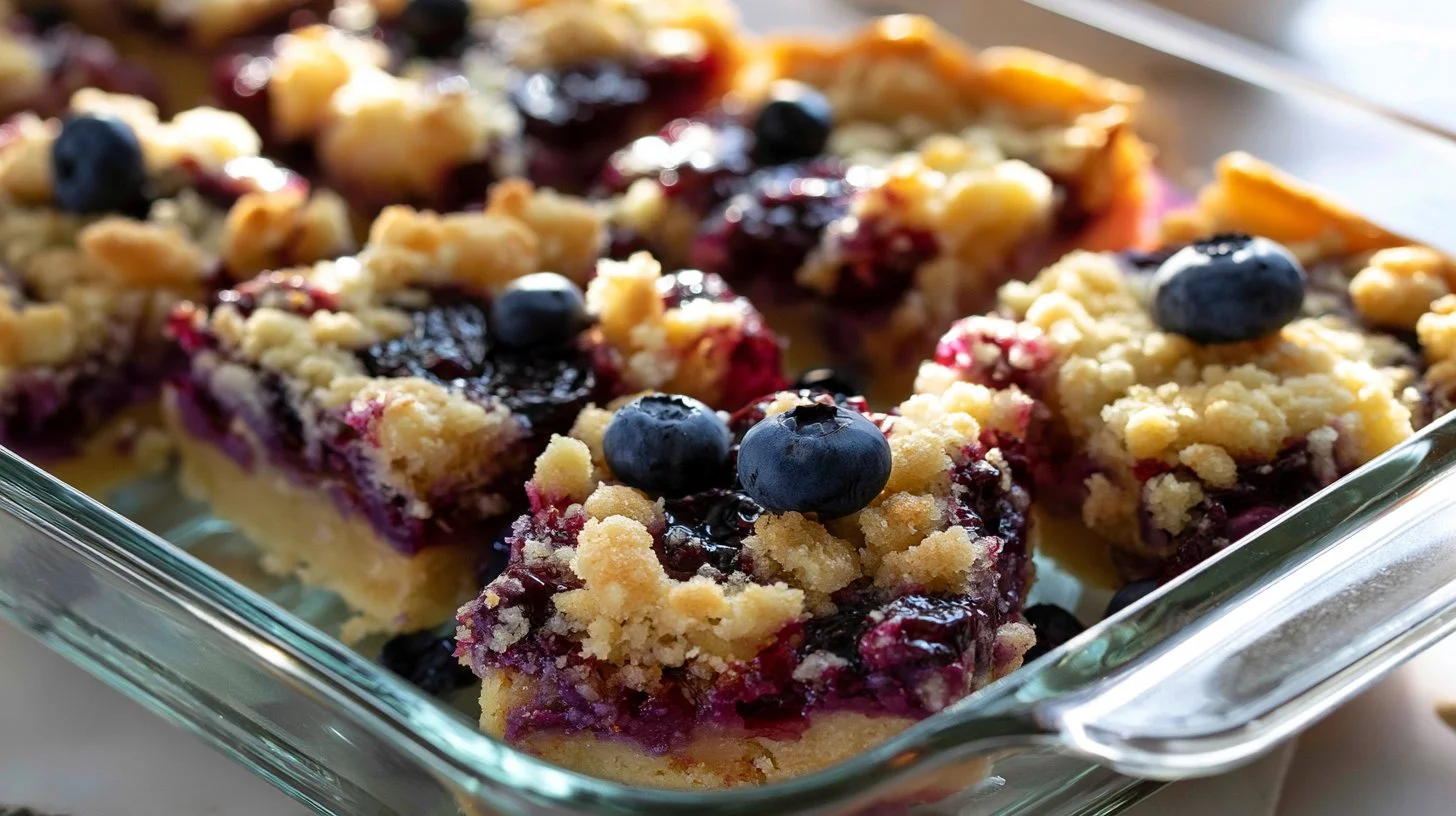 Blueberry Pie Bars