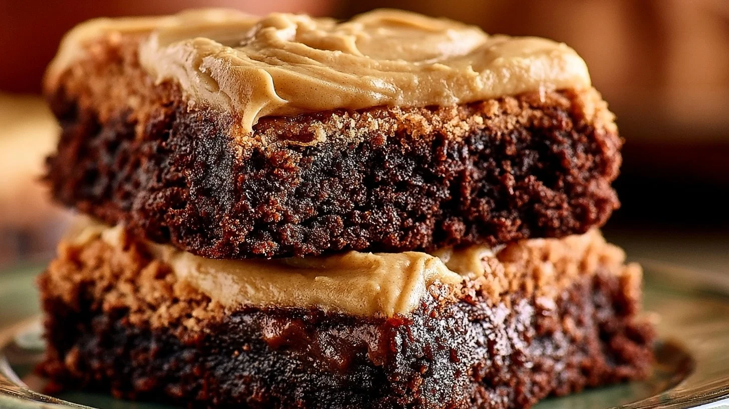 Frosted Coffee Brownies
