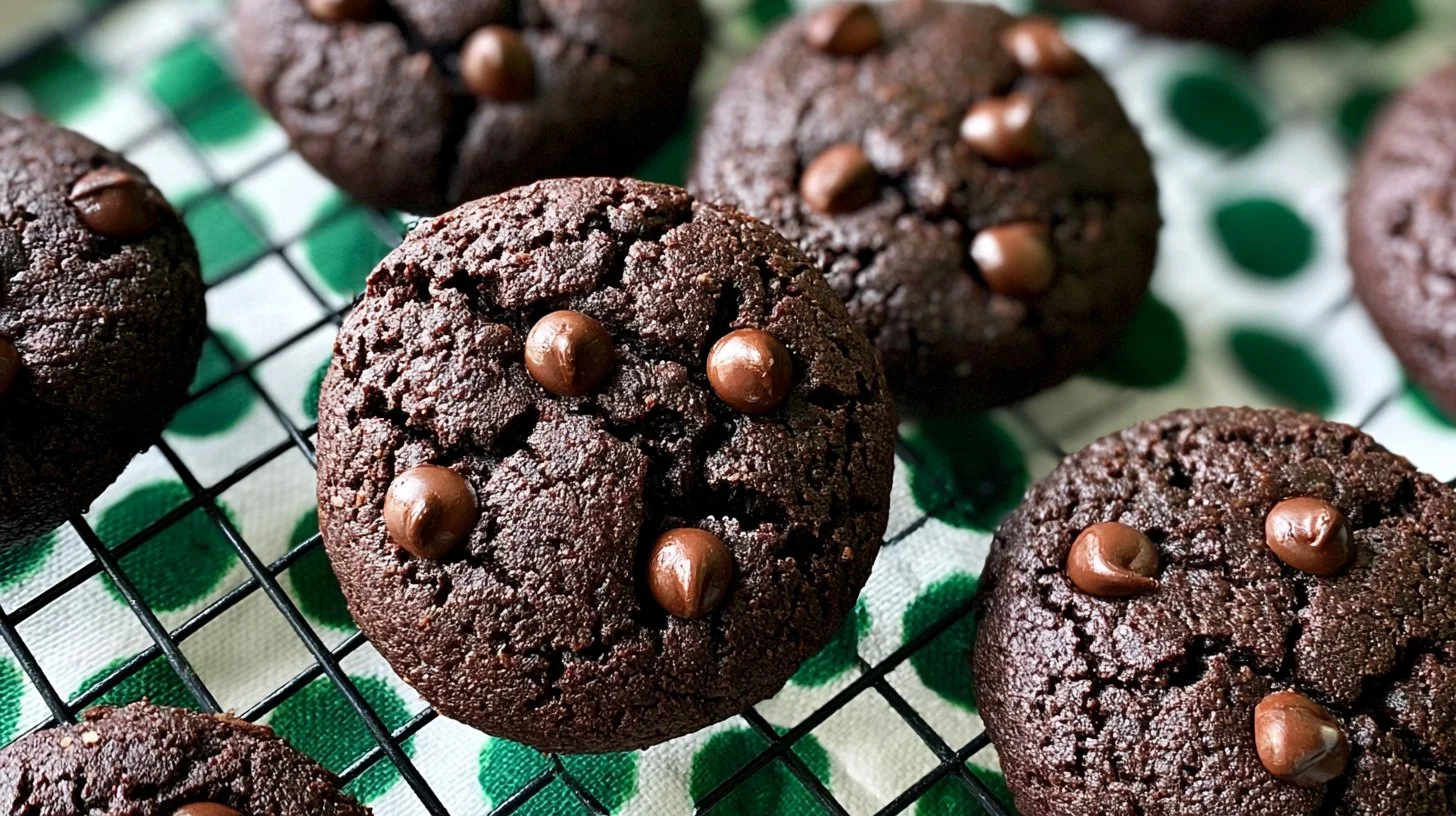 Fudgy Gluten-Free Chocolate Cookies (Sugar-Free & Low Carb)