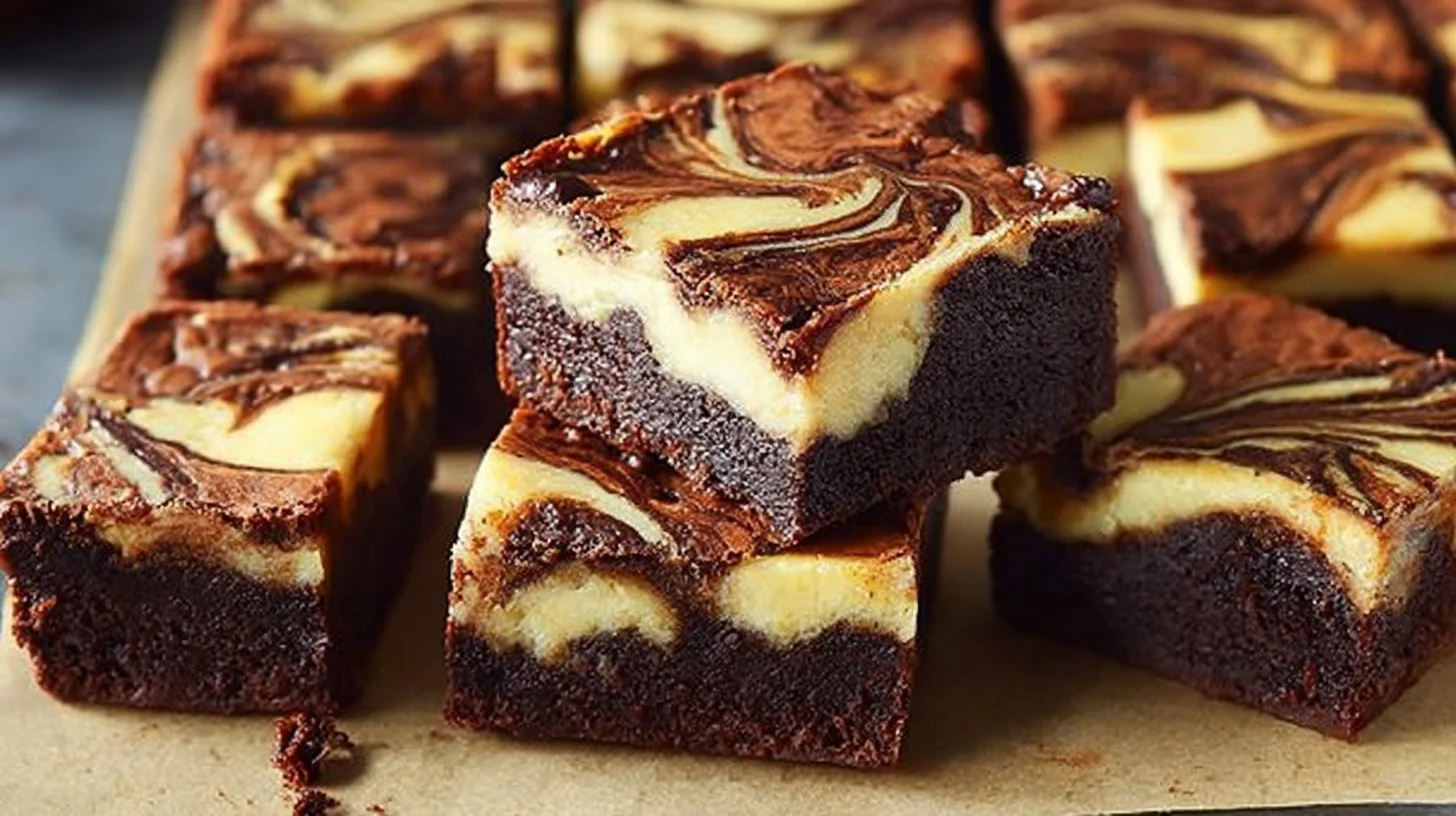 Gluten Free Cheesecake Brownies Fudgy Fall Dessert