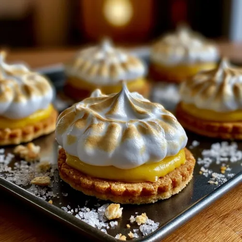 Lemon Meringue Pie Cookies on a plate, showcasing their delicious meringue topping.