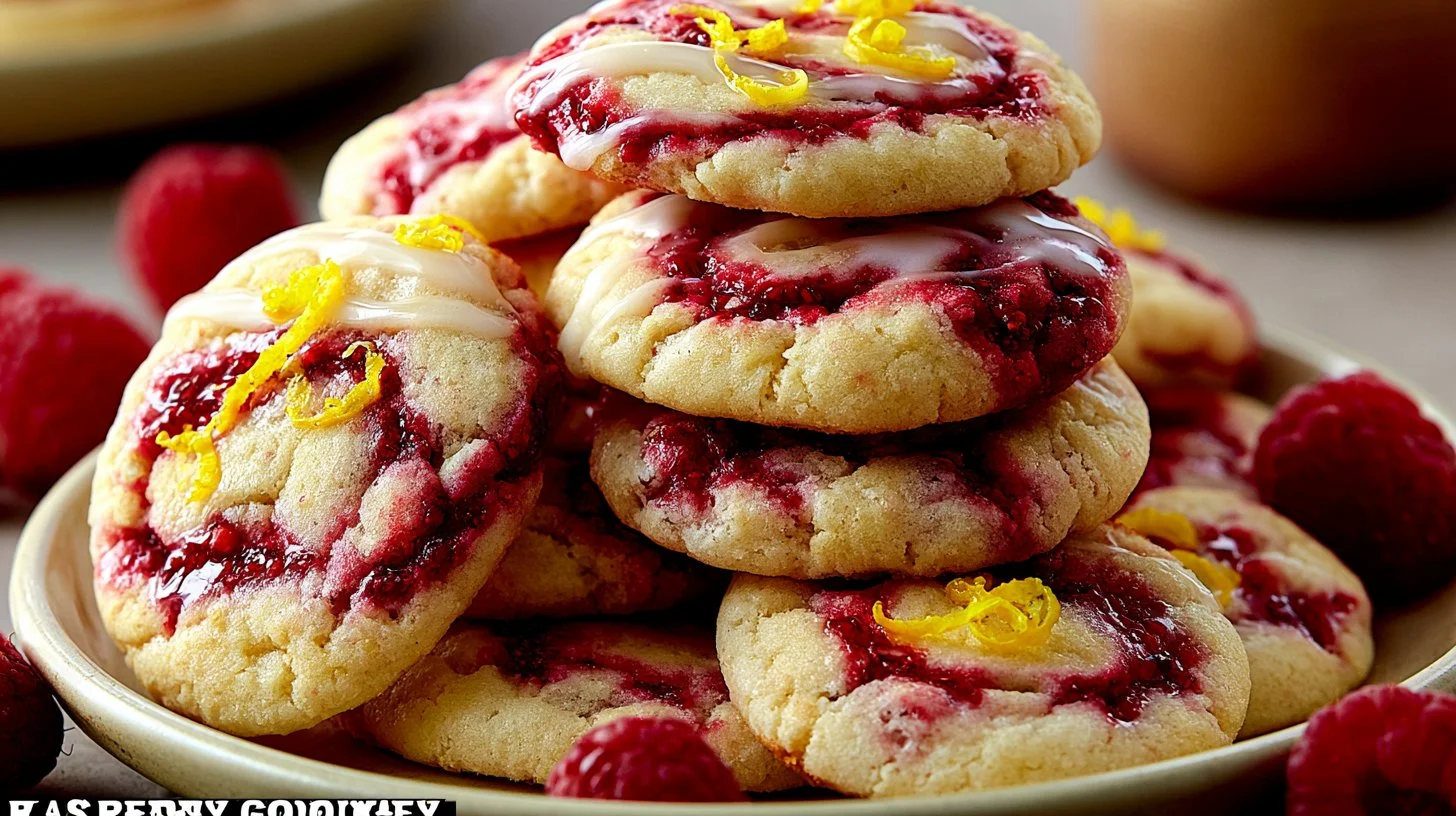 Lemon Raspberry Cookies