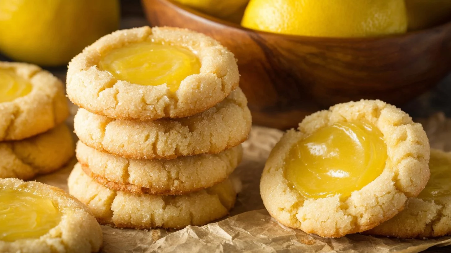 Lemon Thumbprint Cookies
