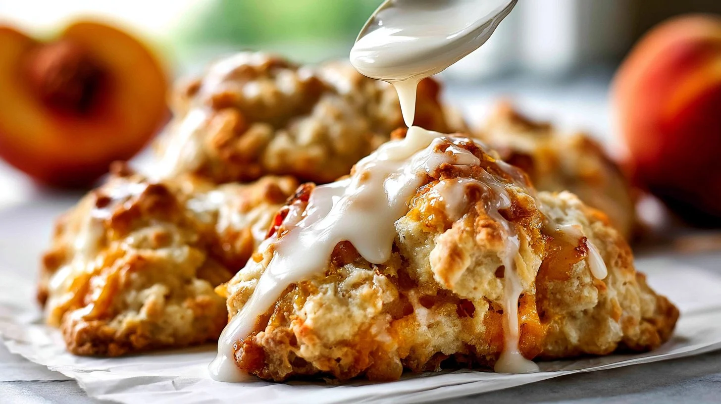 Peach Scones