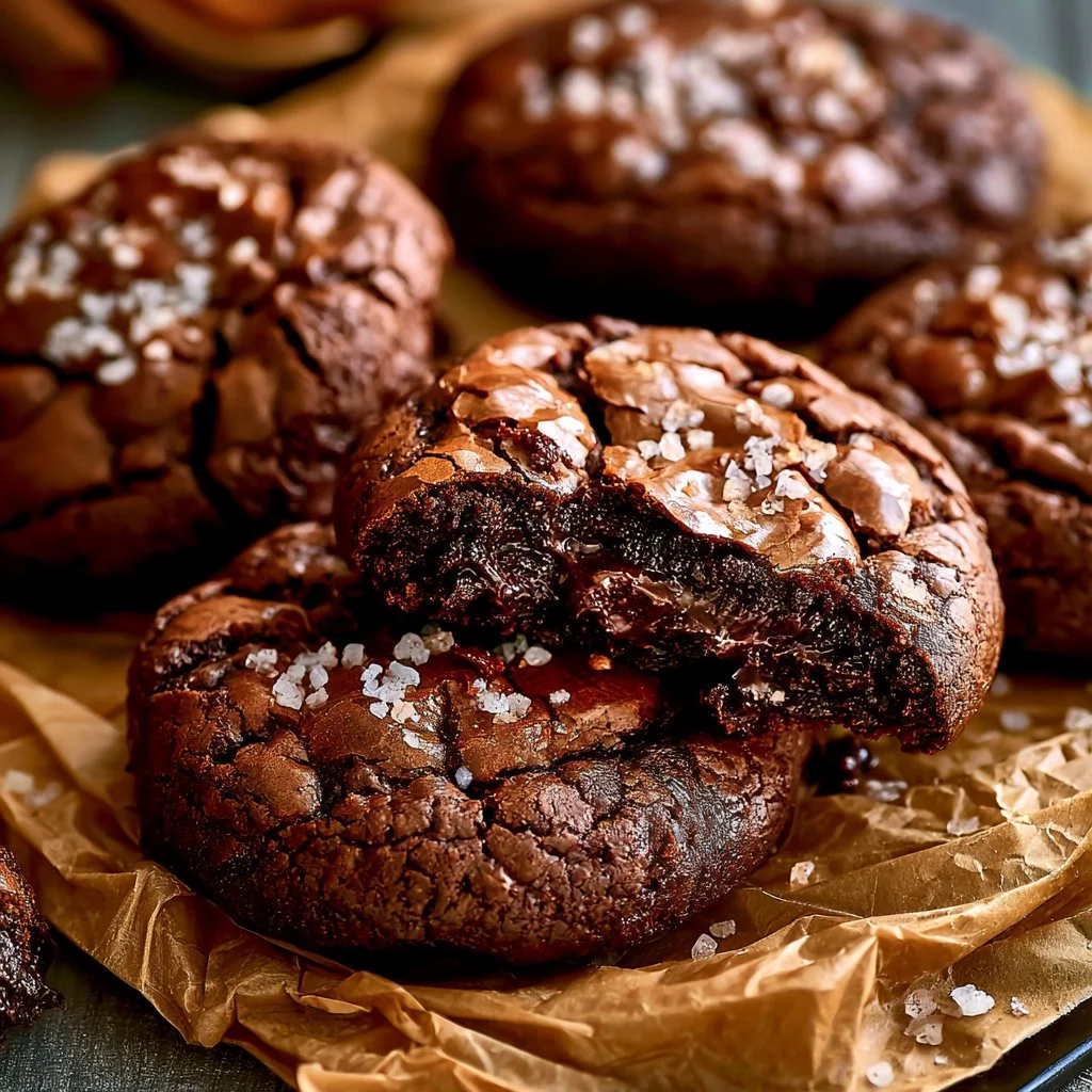 Sourdough Brownie Cookies