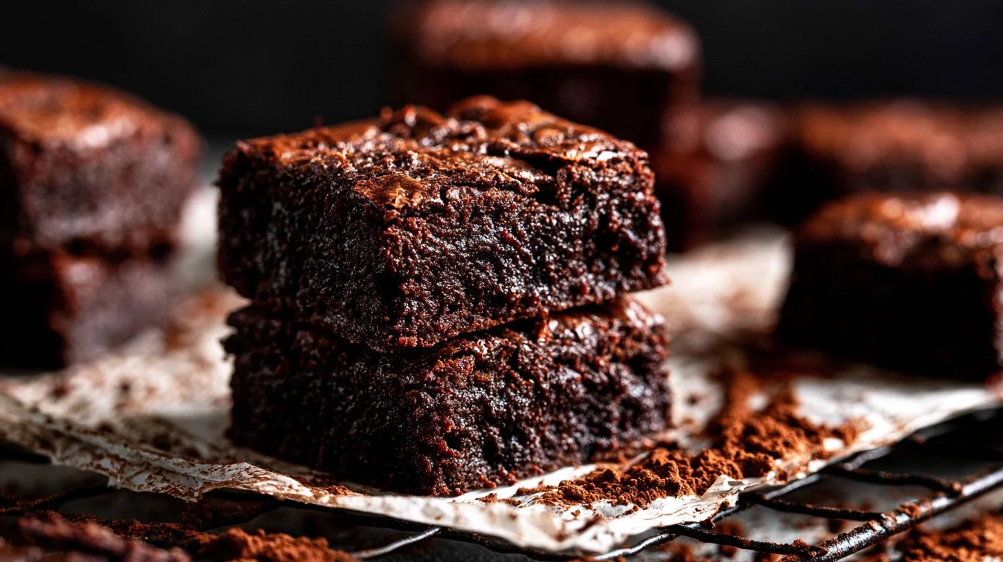 The BEST fudgy brownies