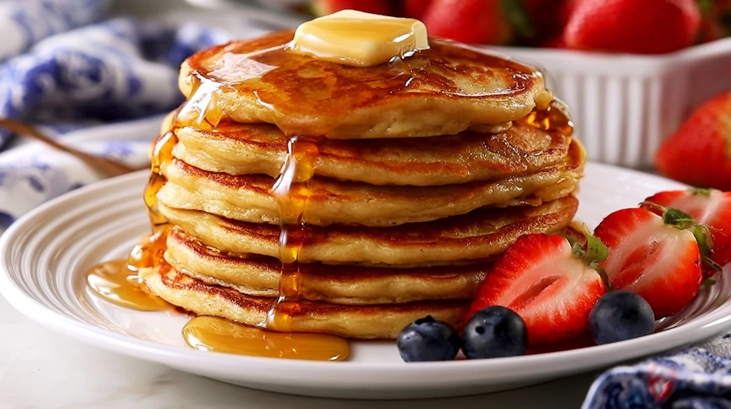 The Fluffiest Sourdough Discard Pancakes