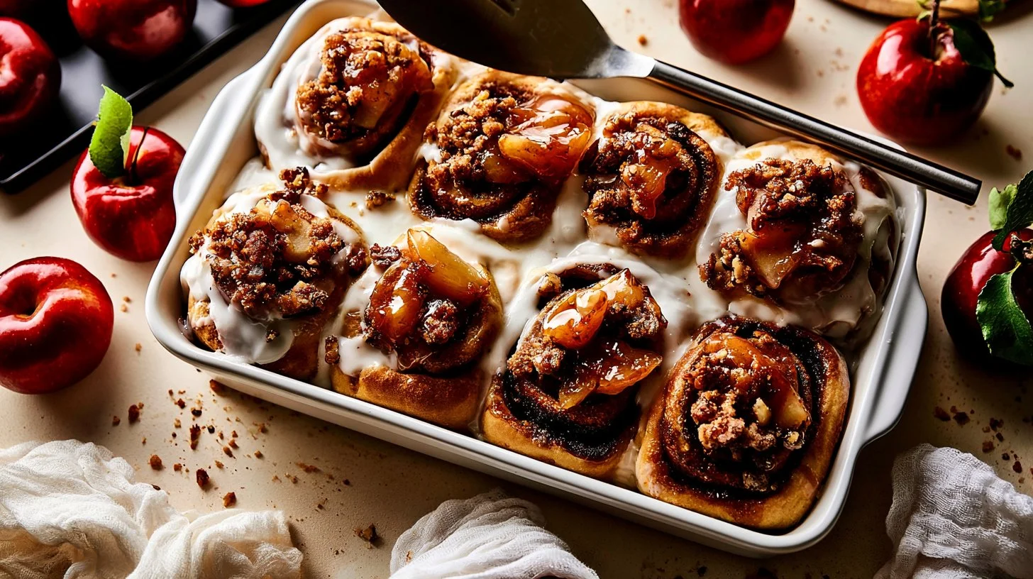 Apple Pie Cinnamon Rolls 2 Apple Pie Cinnamon Rolls