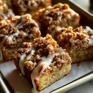 Cozy apple coffee cake with warm spices and fresh apple slices