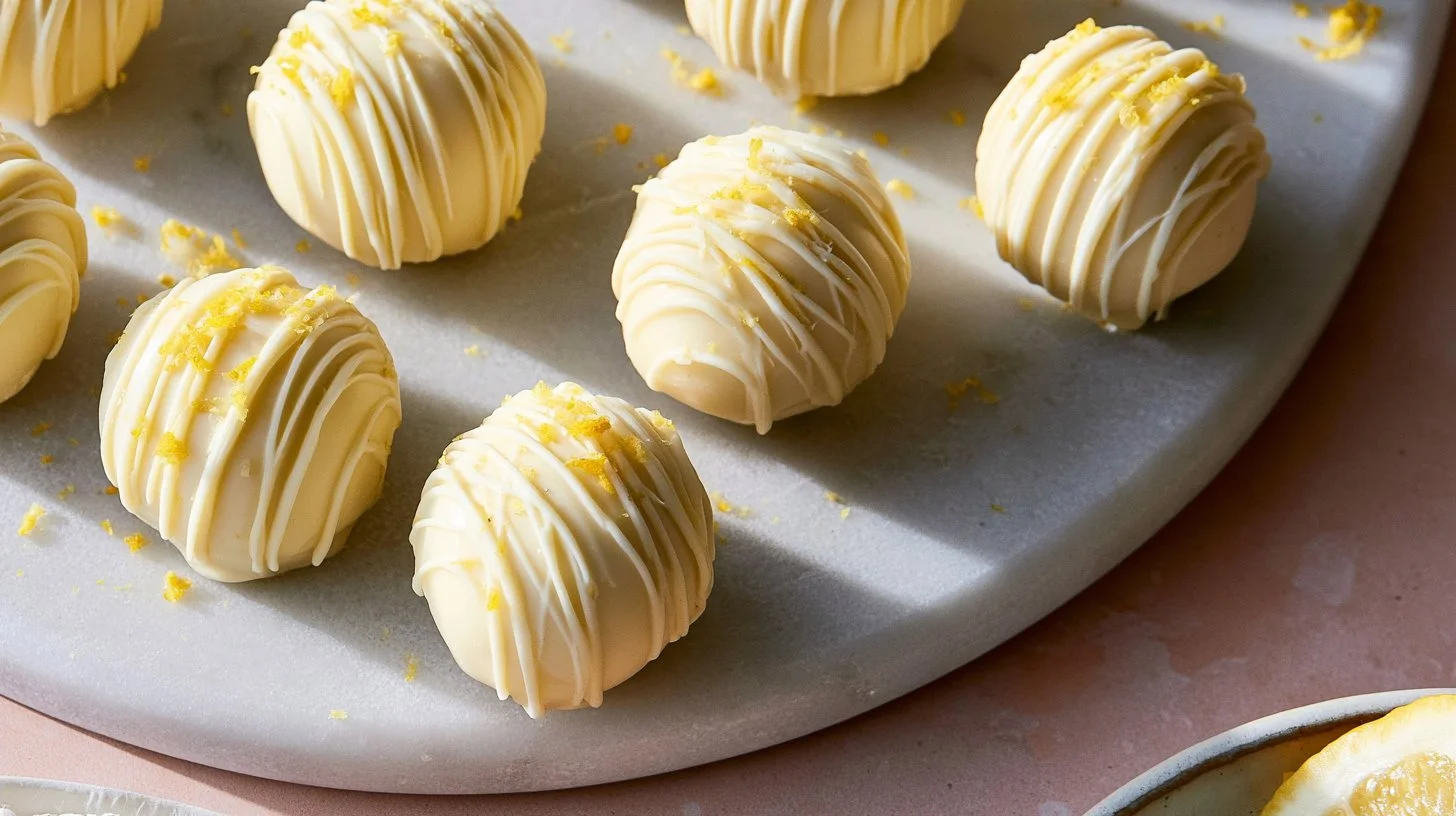 Delicious Lemon Truffles Recipe