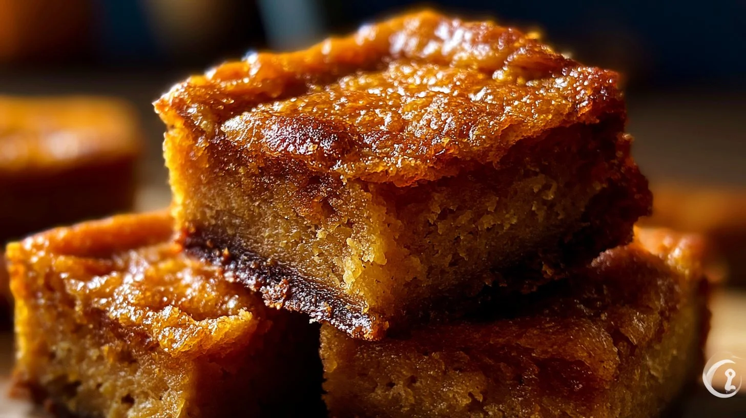 Easy Pumpkin Blondies