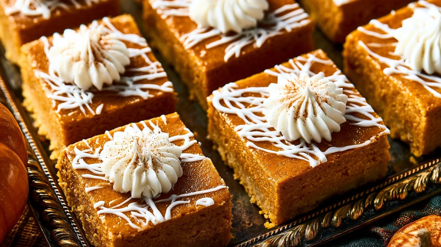 Easy Pumpkin Pie Bars