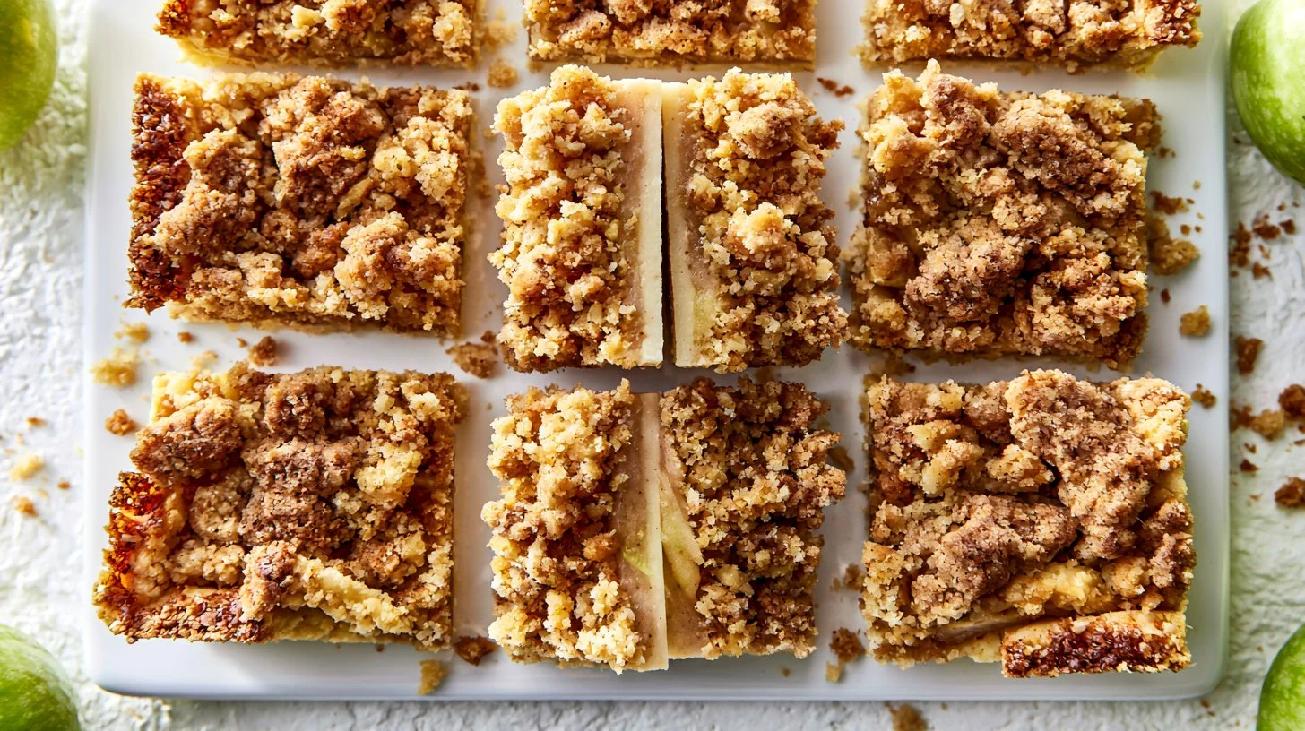 Homemade Apple Shortbread Bars 1 Homemade Apple Shortbread Bars