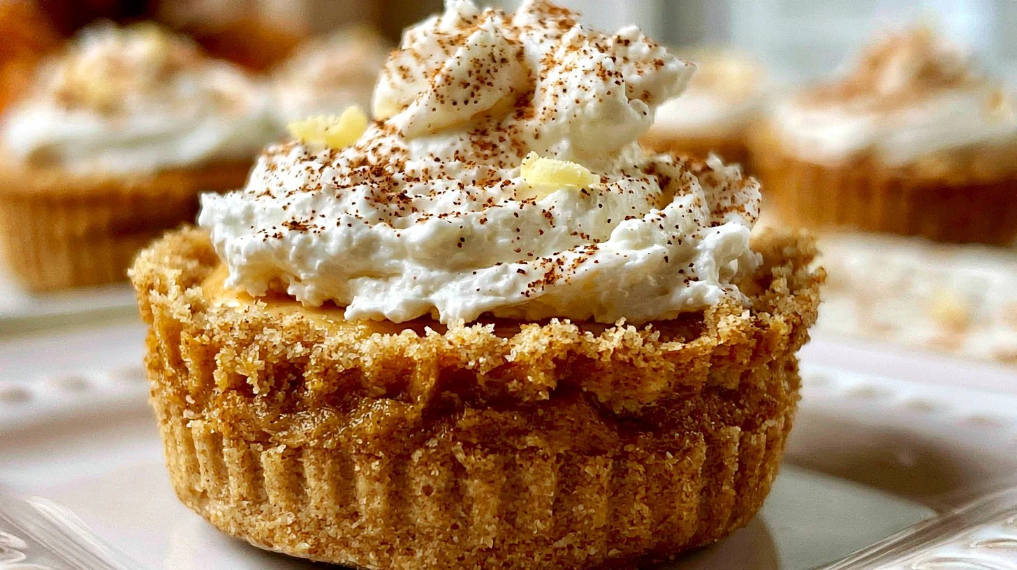 Mini Pumpkin Cheesecake