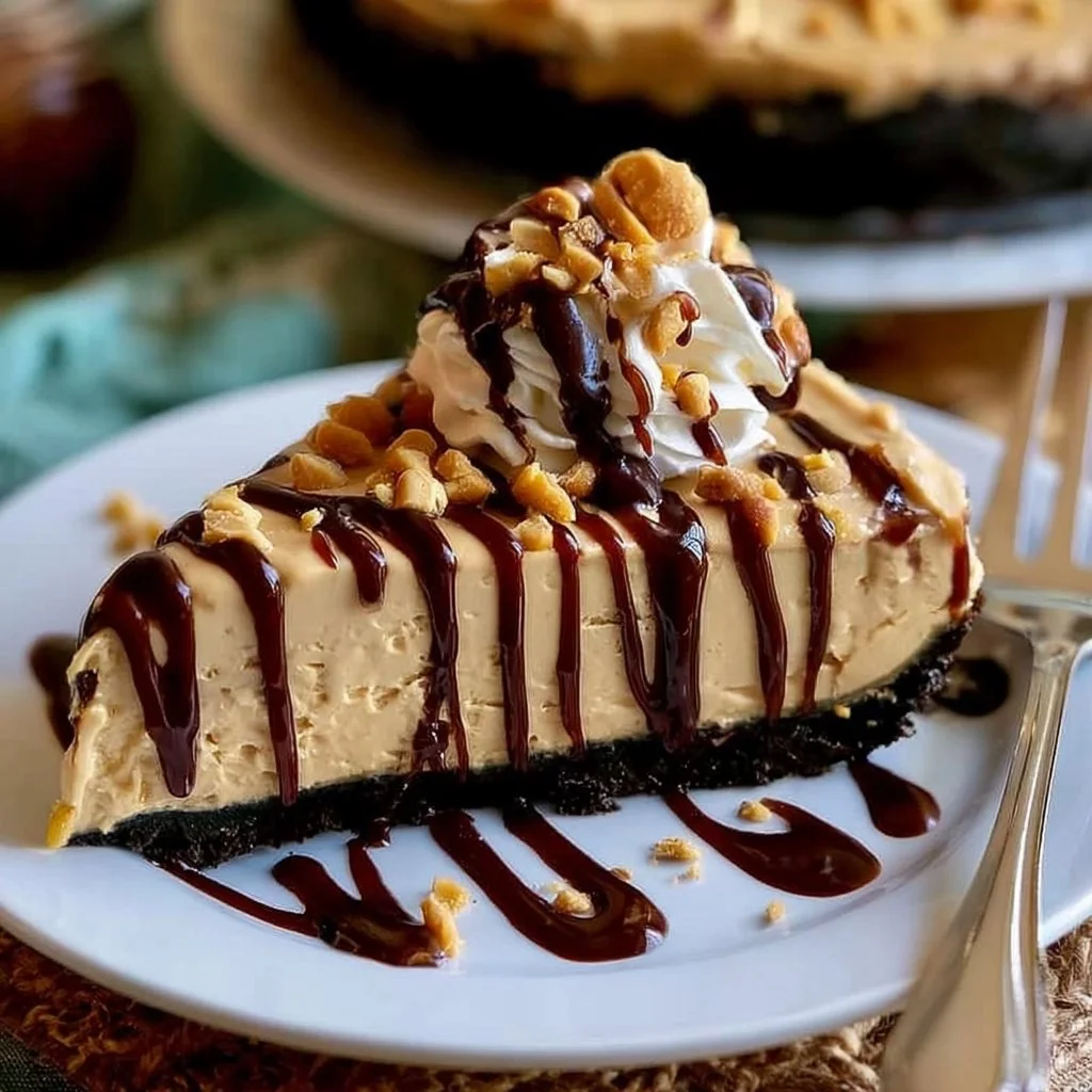 No-Bake Peanut Butter Pie recipe 1 No-Bake Peanut Butter Pie