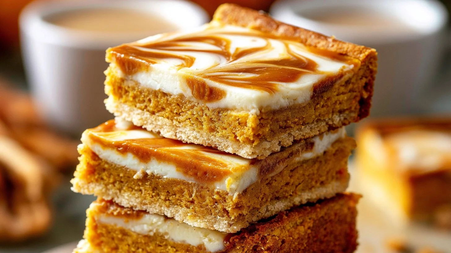 Pumpkin Cream Cheese Bars