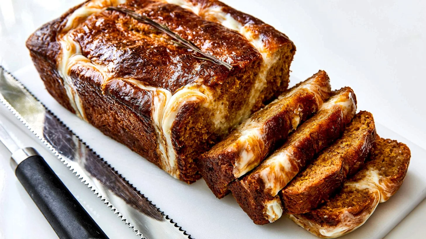 Pumpkin Cream Cheese Bread