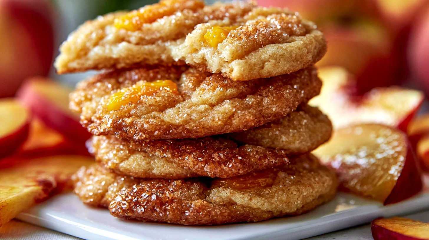 Soft Peach Cookies