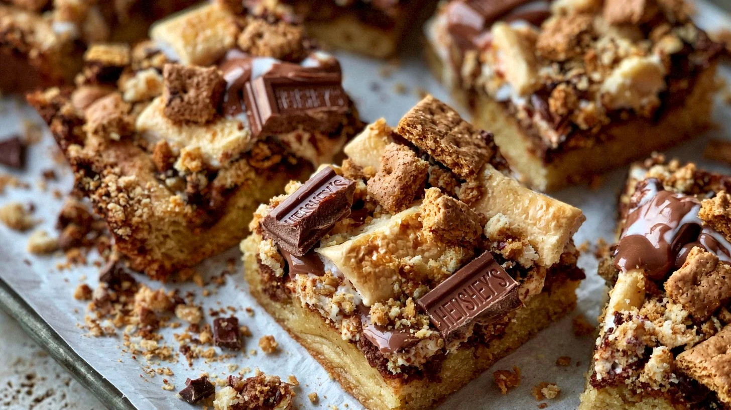 Sourdough S'mores Dessert Bars