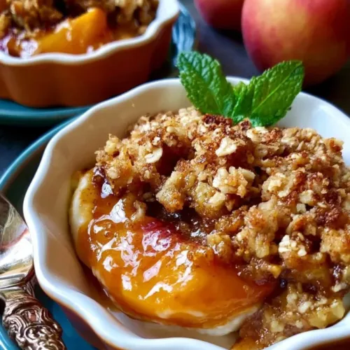 southern peach crisp 2026 07 27 233211 819x1024 1 Southern Peach Crisp with Brown Sugar Oat Topping